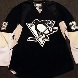 Marc-Andre Fleury stitched Penguins jersey
